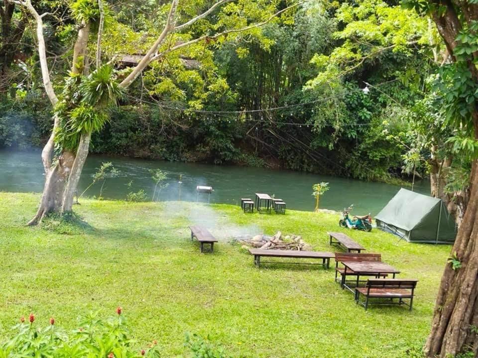 Khaosok Monkeys & River Camps Khao Sok National Park Exterior foto