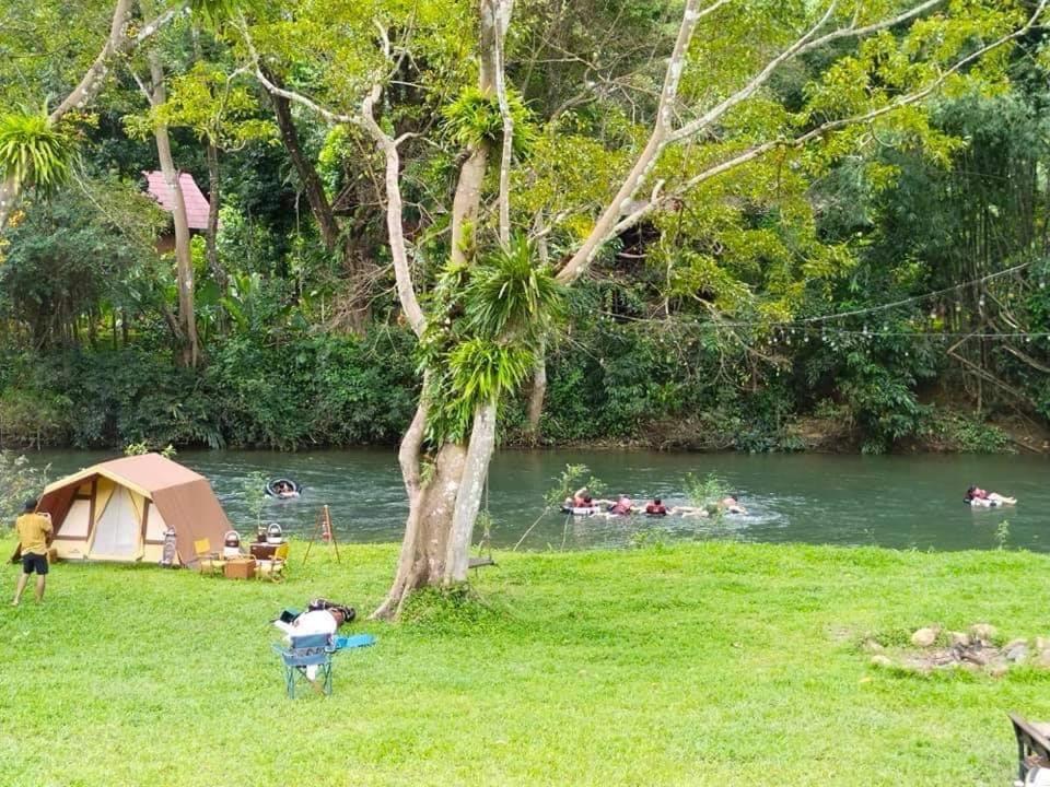 Khaosok Monkeys & River Camps Khao Sok National Park Exterior foto
